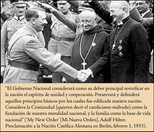 Hitler y Obispo Católicos