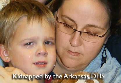 Boy, kidnapped by the DHS