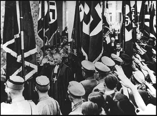 Reich Catholic Bishop Ludwig Muller and Nazis