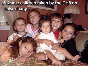 Krantz children taken from their parents on false charges